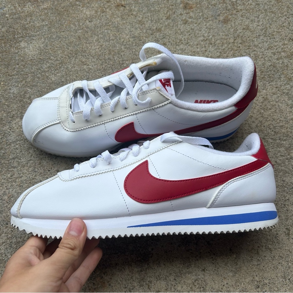 Mens Nike Cortez Basic Leather 'Forrest Gump' 2019
